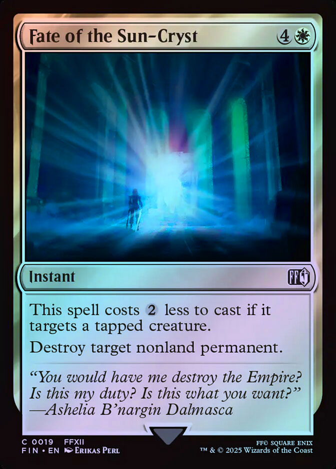 Fate of the Sun-Cryst - Foil