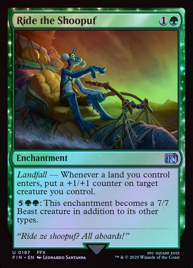 Ride the Shoopuf - Foil