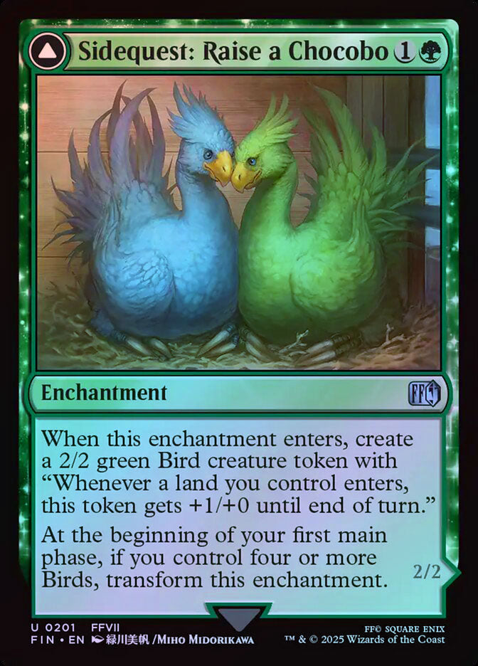 Sidequest: Raise a Chocobo - Foil
