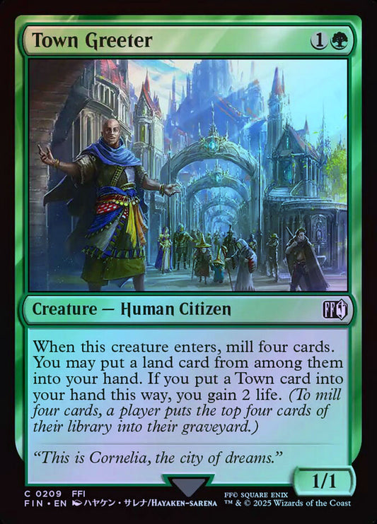 Town Greeter - Foil