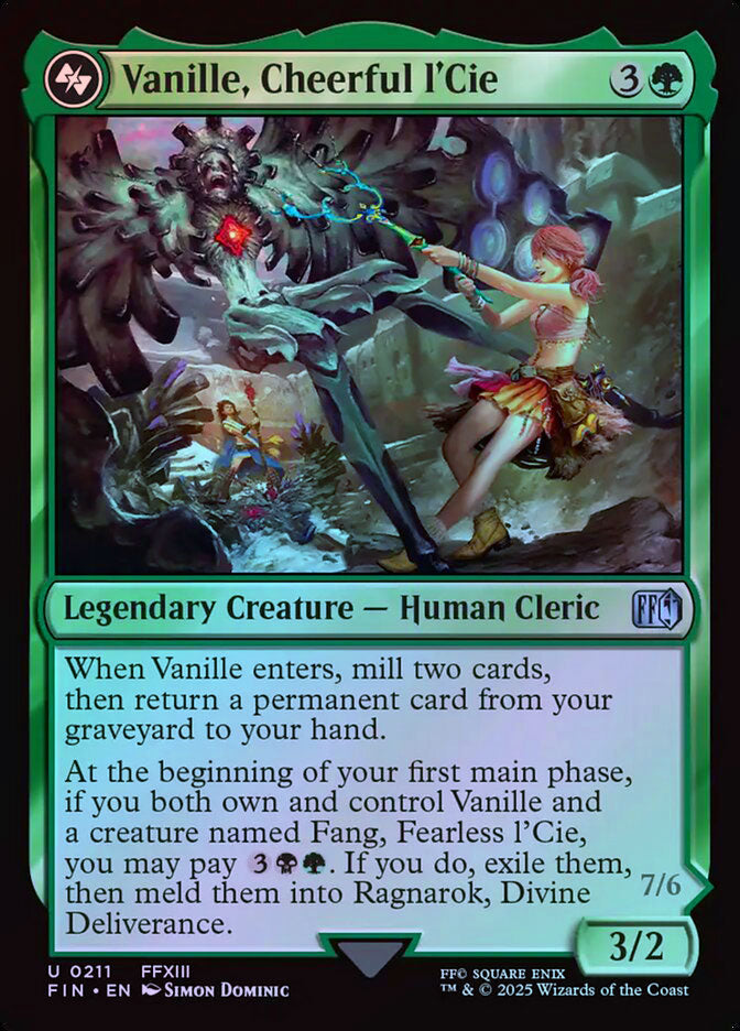 Vanille, Cheerful l'Cie - Foil