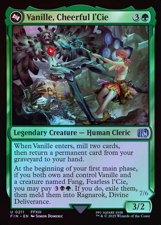 Vanille, Cheerful l'Cie - Foil
