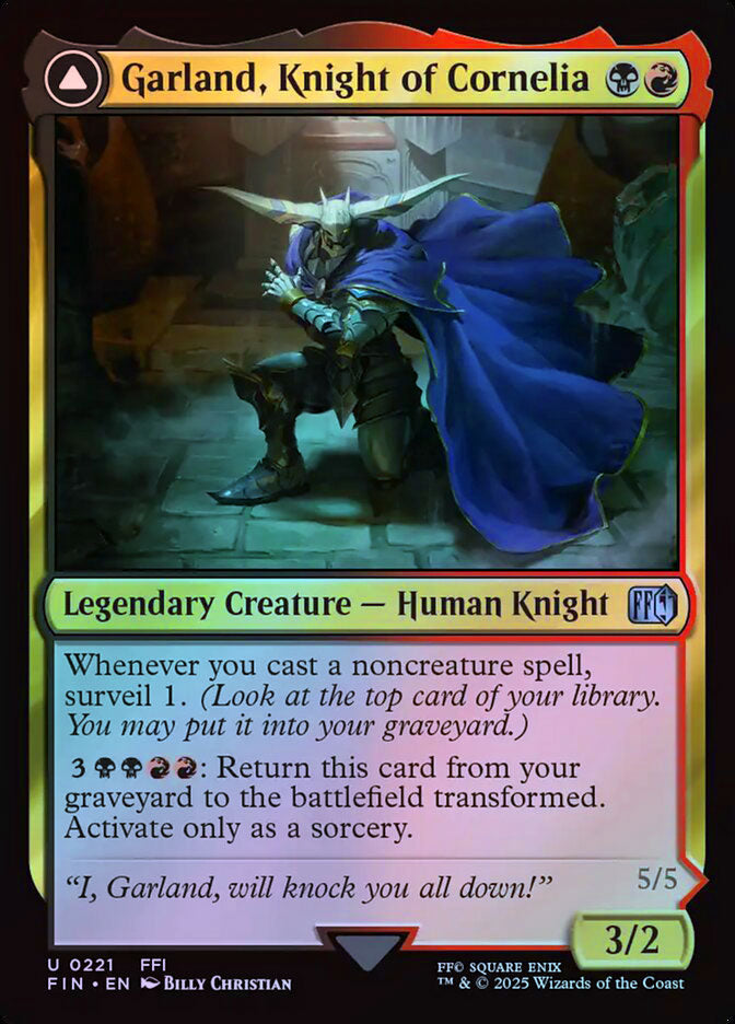 Garland, Knight of Cornelia - Foil