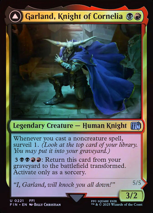 Garland, Knight of Cornelia - Foil