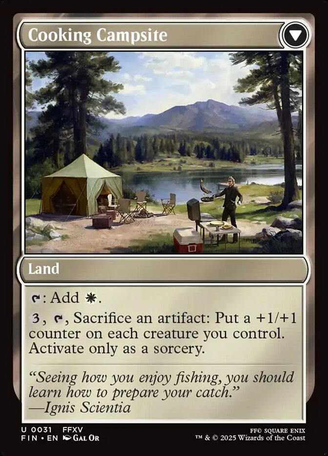 Cooking Campsite