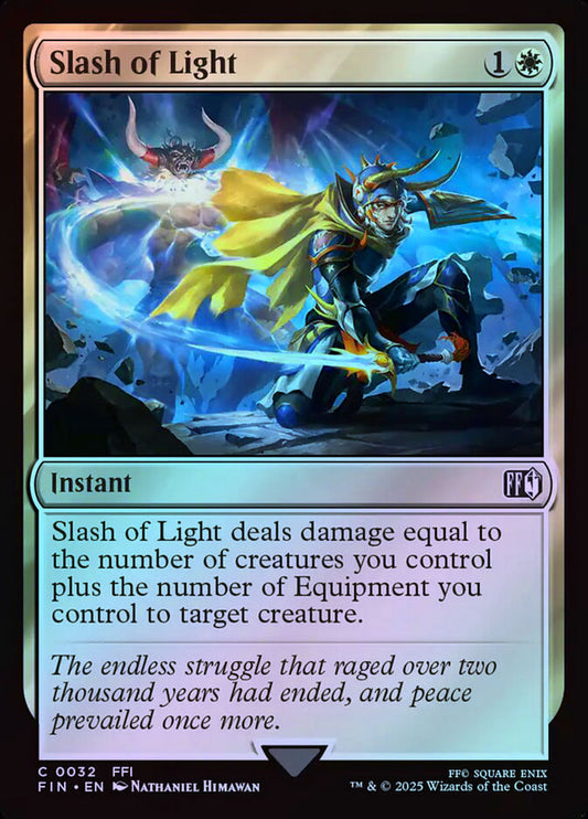 Slash of Light - Foil