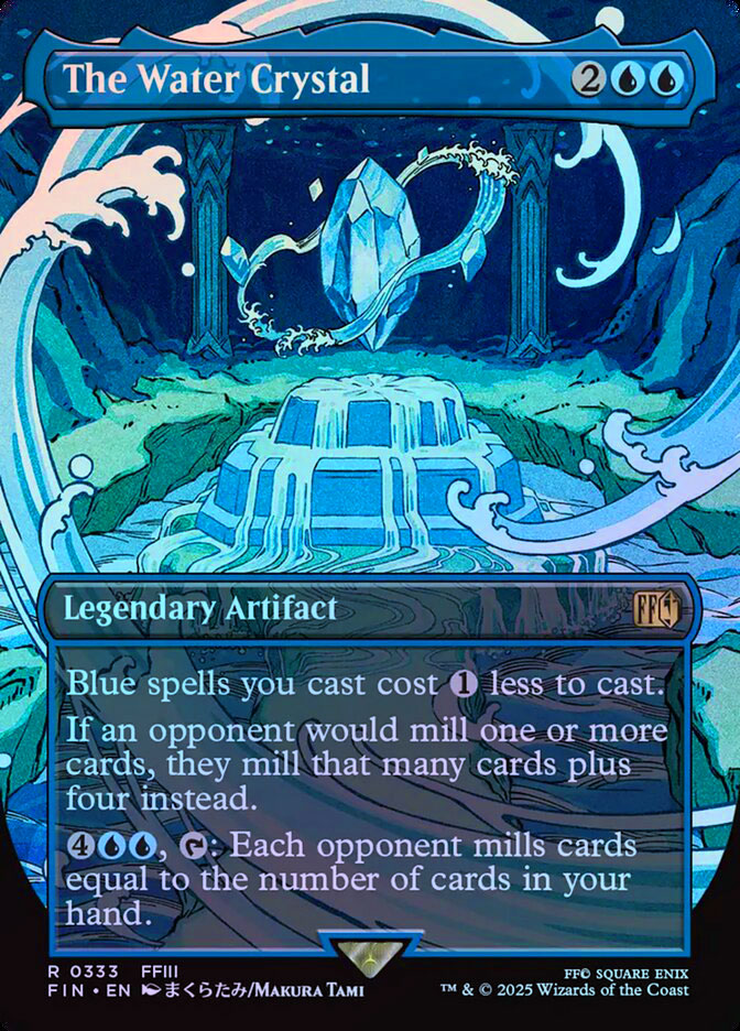 The Water Crystal (Borderless) - Foil