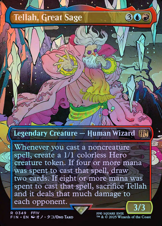 Tellah, Great Sage (Borderless) - Foil