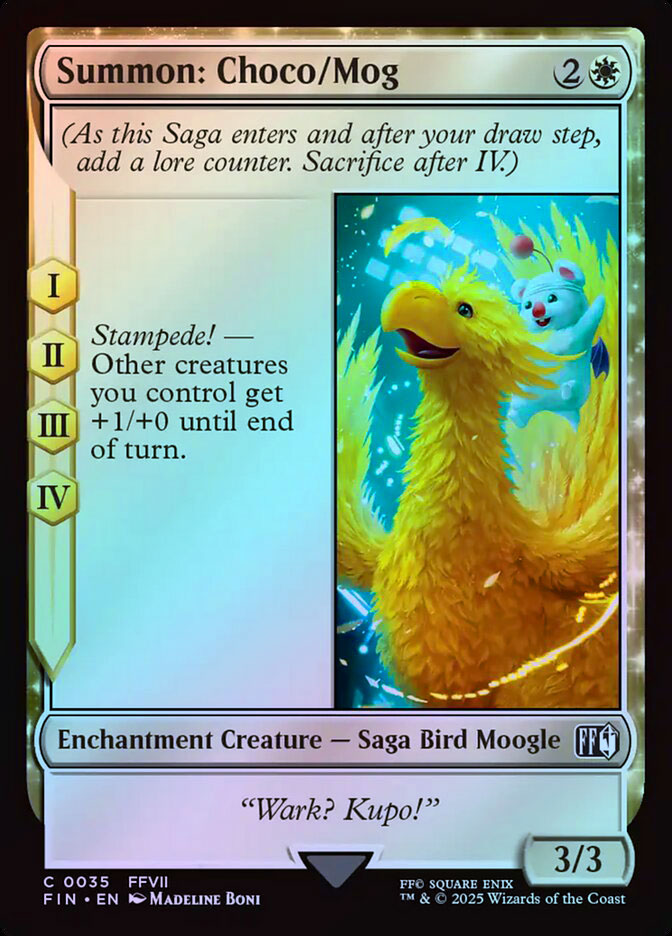 Summon: Choco/Mog - Foil
