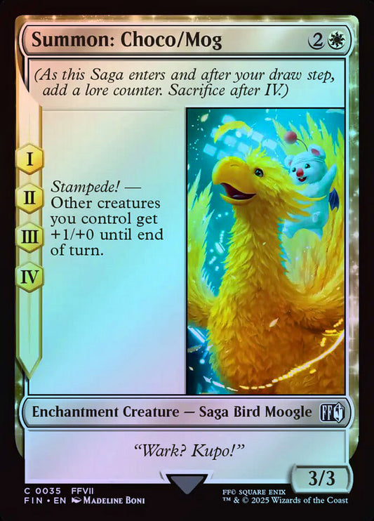 Summon: Choco/Mog - Foil