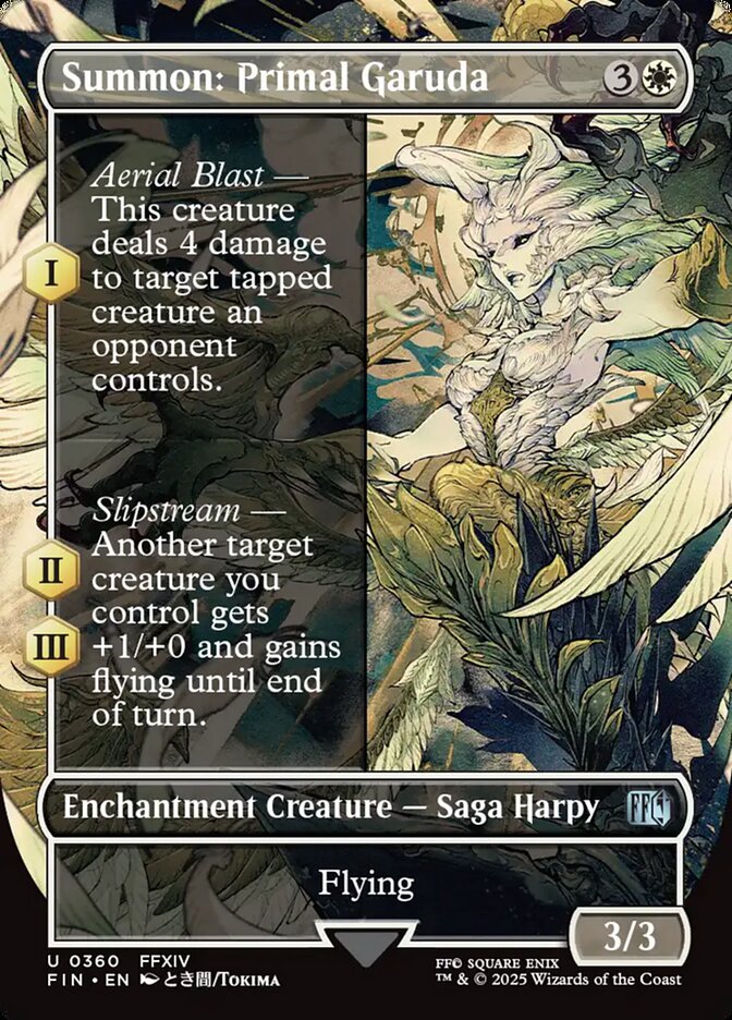 Summon: Primal Garuda (Borderless)