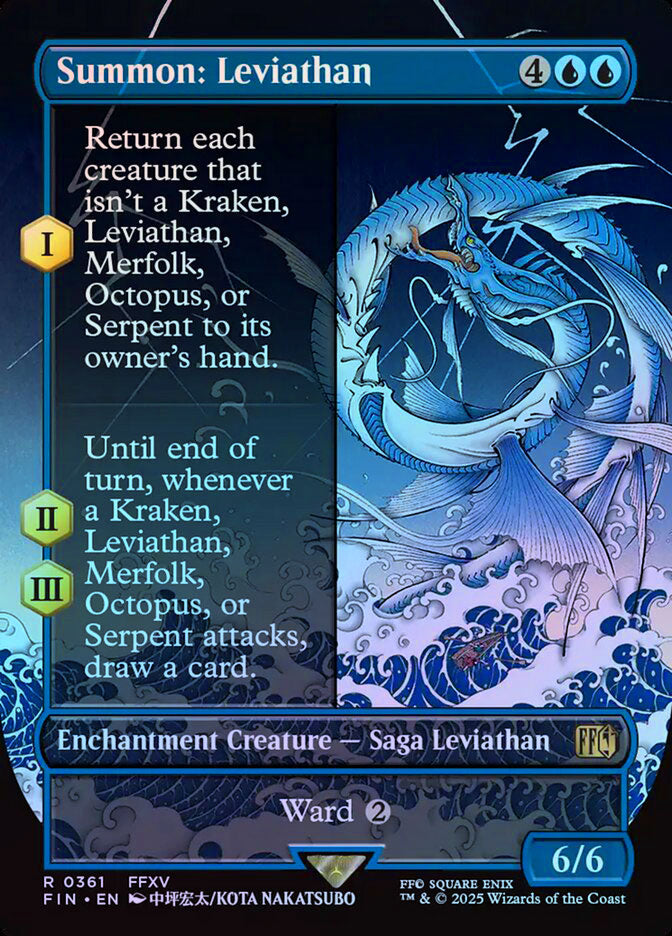 Summon: Leviathan (Borderless) - Foil