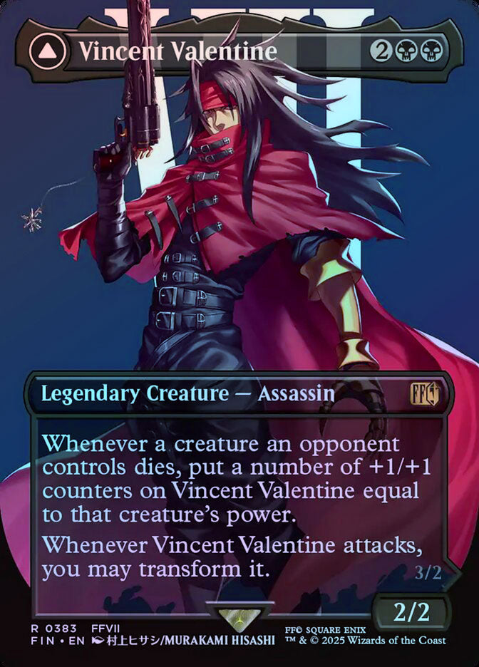 Vincent Valentine (Borderless) - Foil