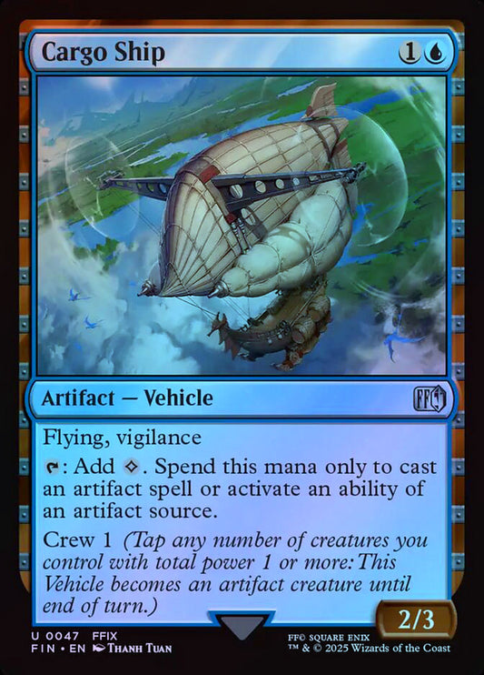 Cargo Ship - Foil