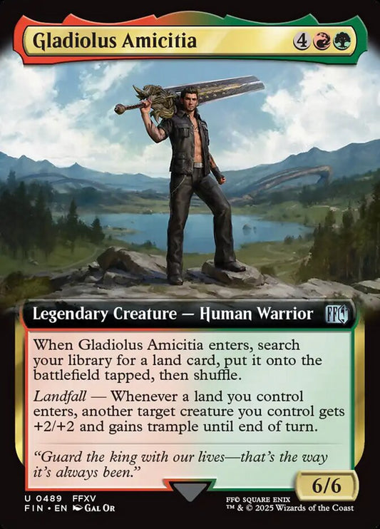 Gladiolus Amicitia (Extended Art)