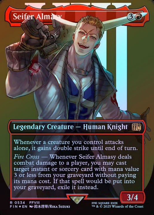 Seifer Almasy (Borderless) - Surge Foil
