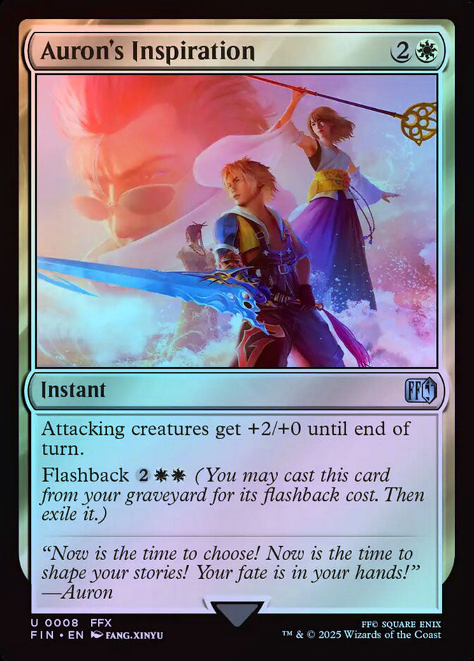 Auron's Inspiration - Foil