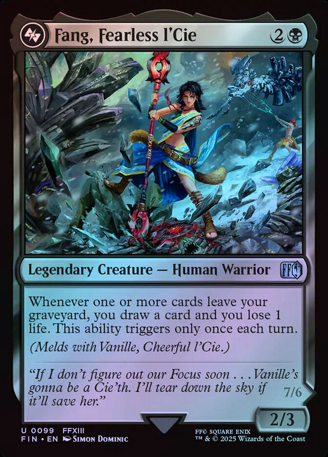 Fang, Fearless l'Cie - Foil