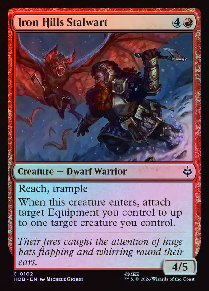 Iron Hills Stalwart - Foil