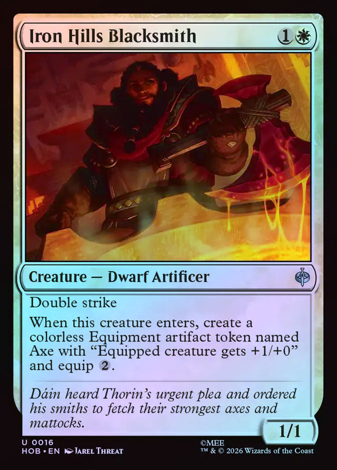 Iron Hills Blacksmith - Foil