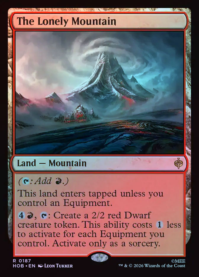 The Lonely Mountain - Foil