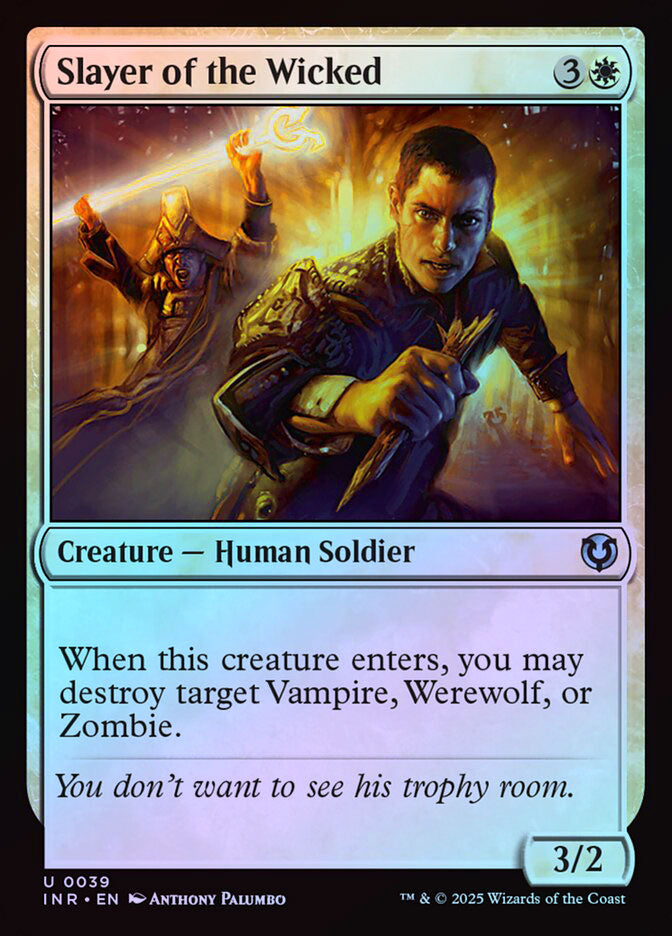 Slayer of the Wicked - Foil