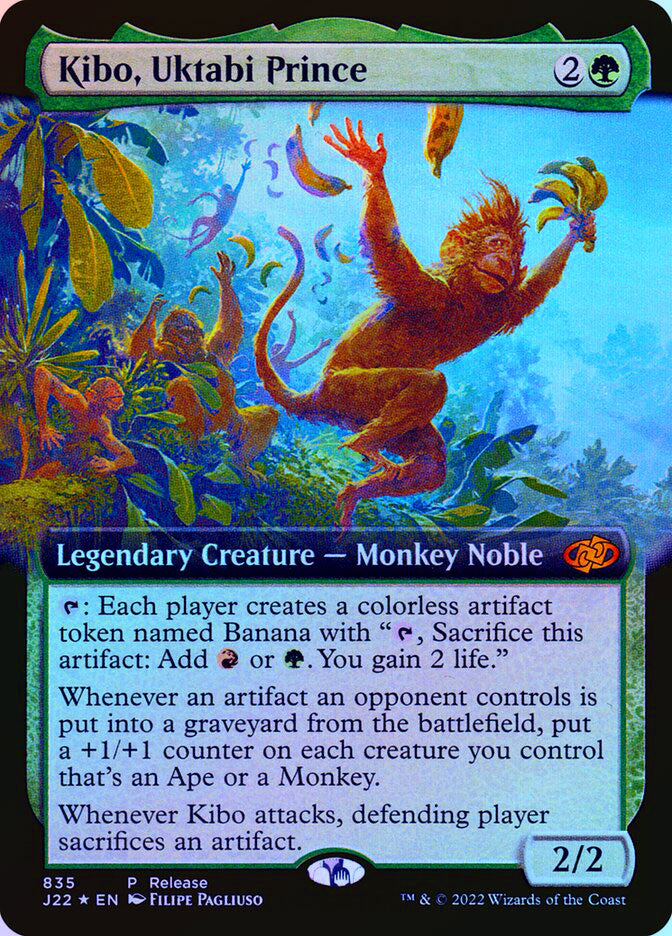 Kibo, Uktabi Prince (Extended Art) (Release) - Foil