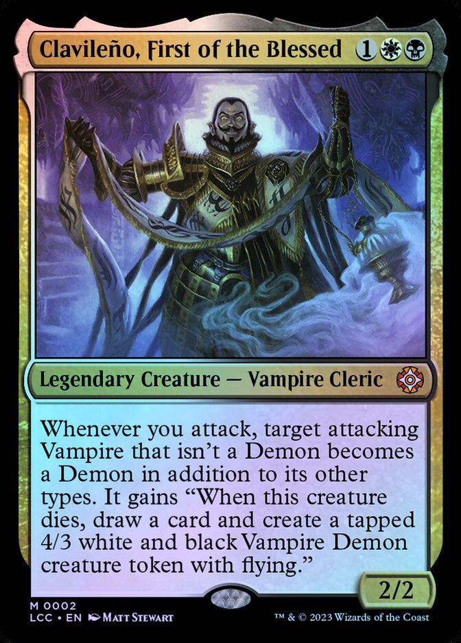 Clavileno, First of the Blessed - Foil