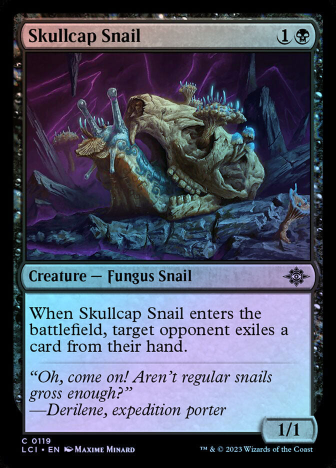 Skullcap Snail - Foil
