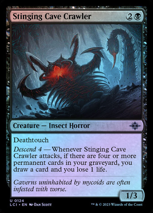 Stinging Cave Crawler - Foil