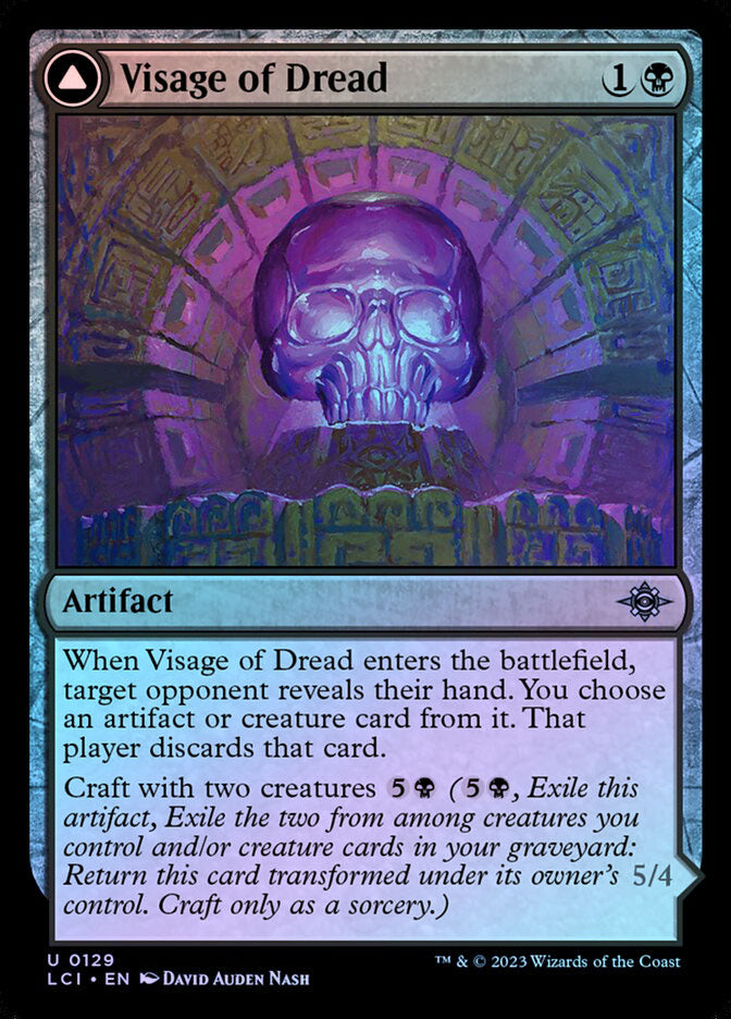 Visage of Dread - Foil