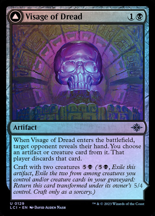 Visage of Dread - Foil