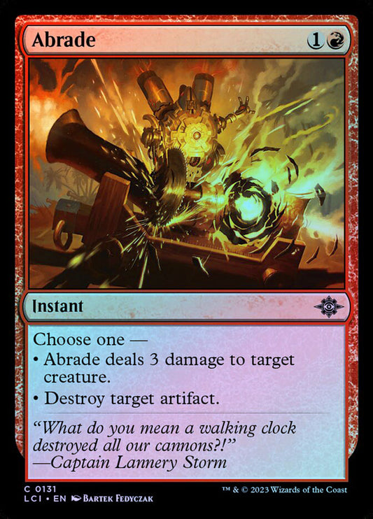 Abrade - Foil