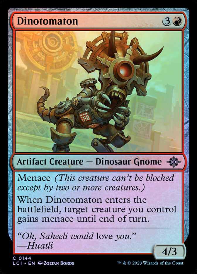 Dinotomaton - Foil