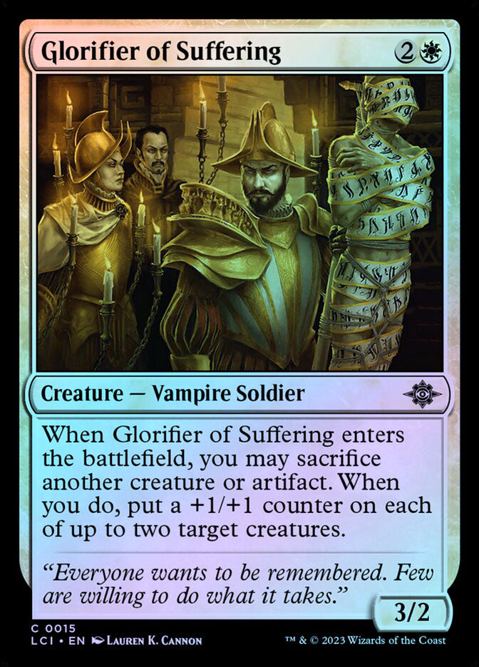 Glorifier of Suffering - Foil