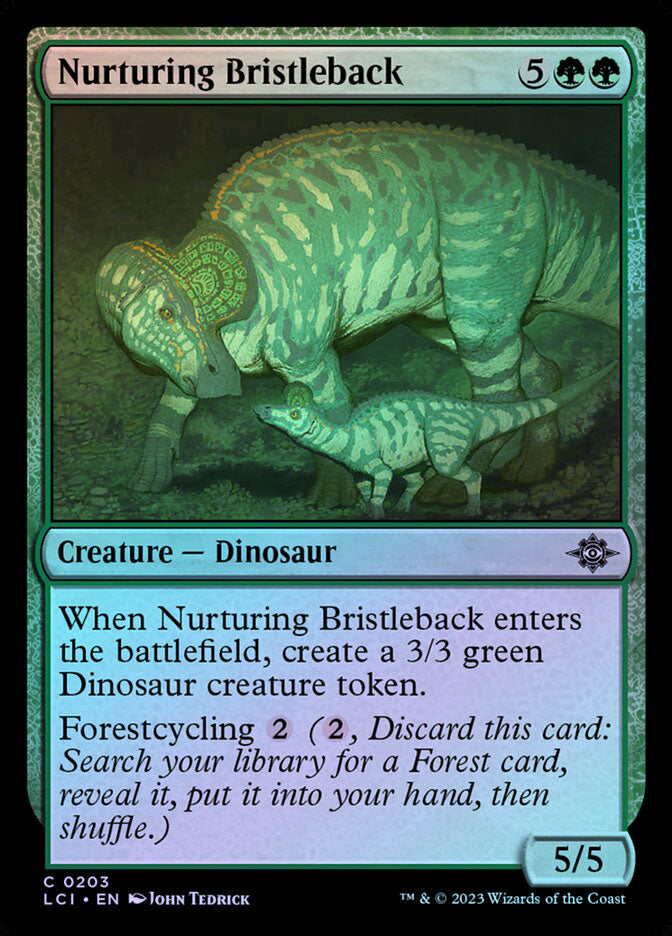 Nurturing Bristleback - Foil