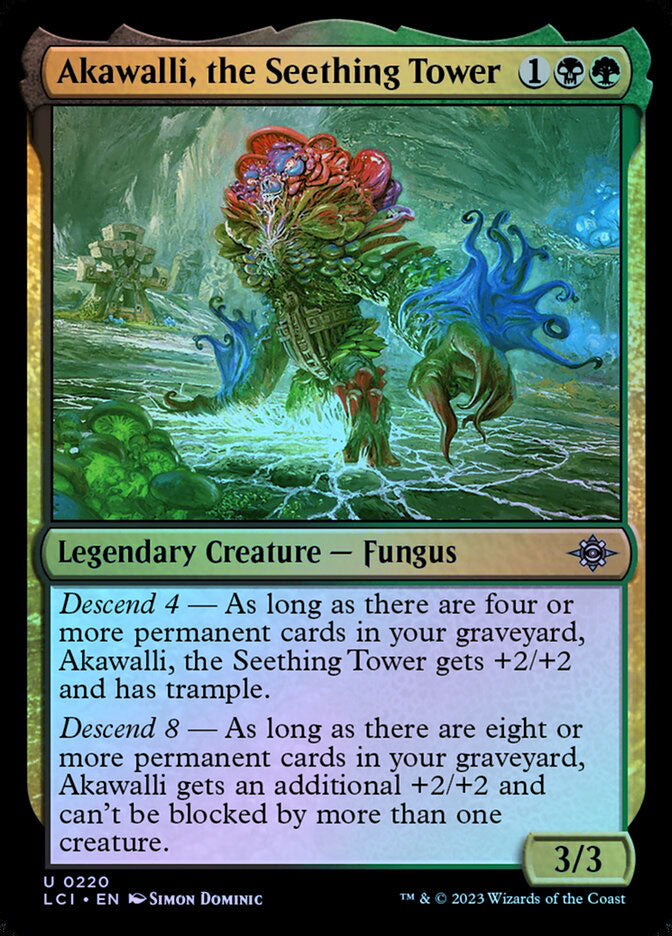 Akawalli, the Seething Tower - Foil