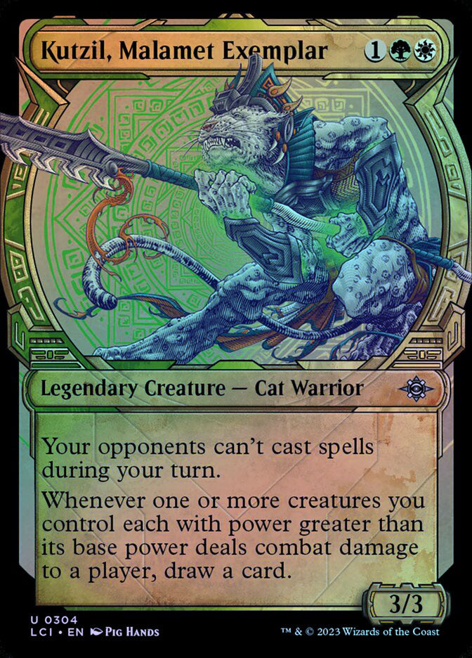 Kutzil, Malamet Exemplar (Showcase) - Foil