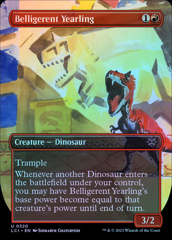 Belligerent Yearling (Borderless) - Foil