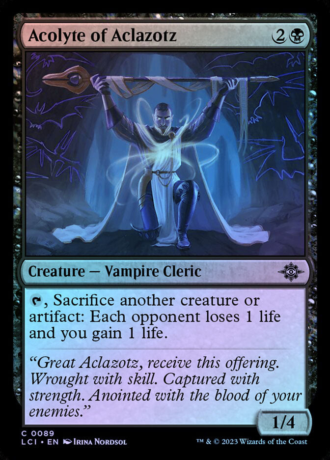 Acolyte of Aclazotz - Foil