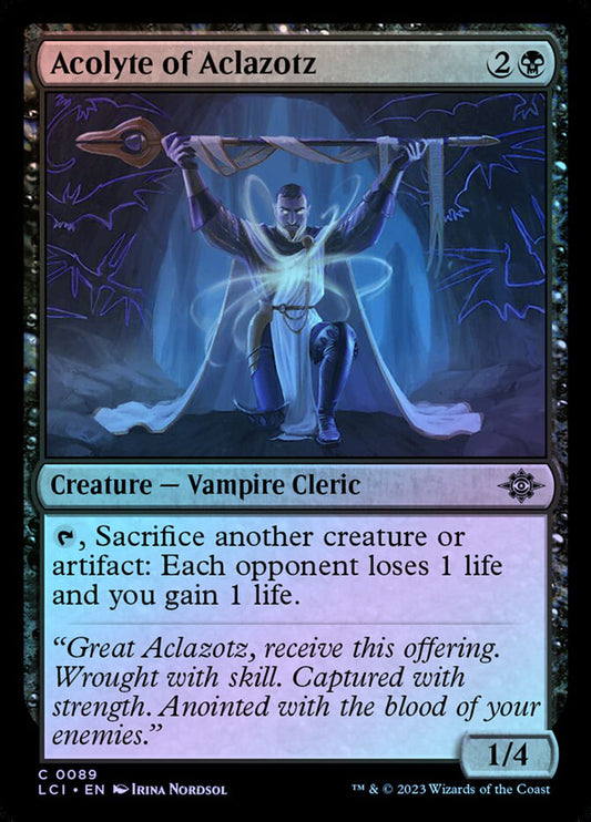 Acolyte of Aclazotz - Foil