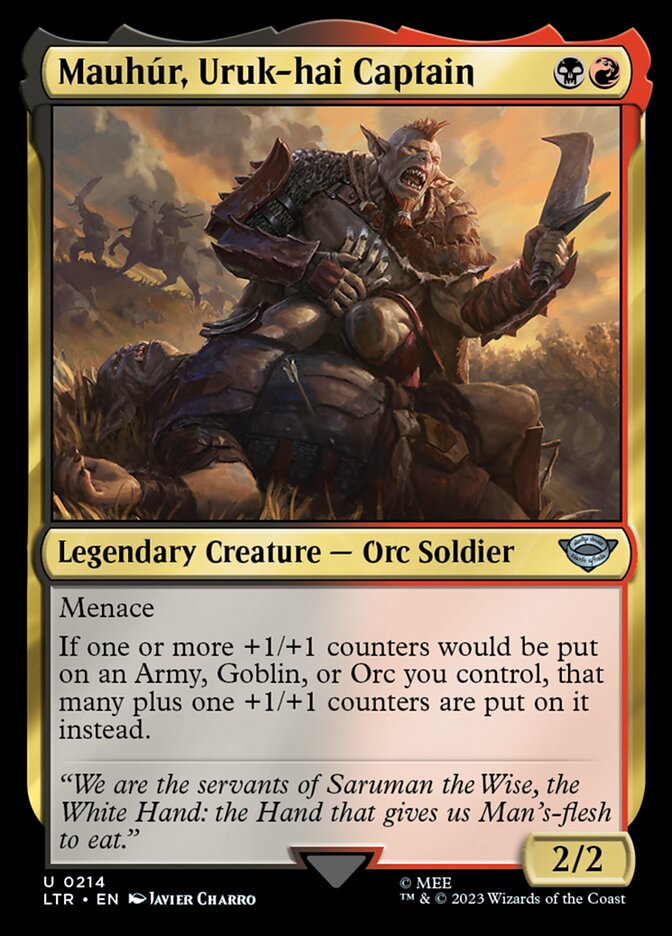 Mauhur, Uruk-hai Captain