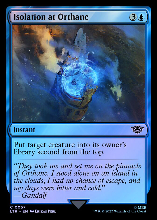 Isolation at Orthanc - Foil