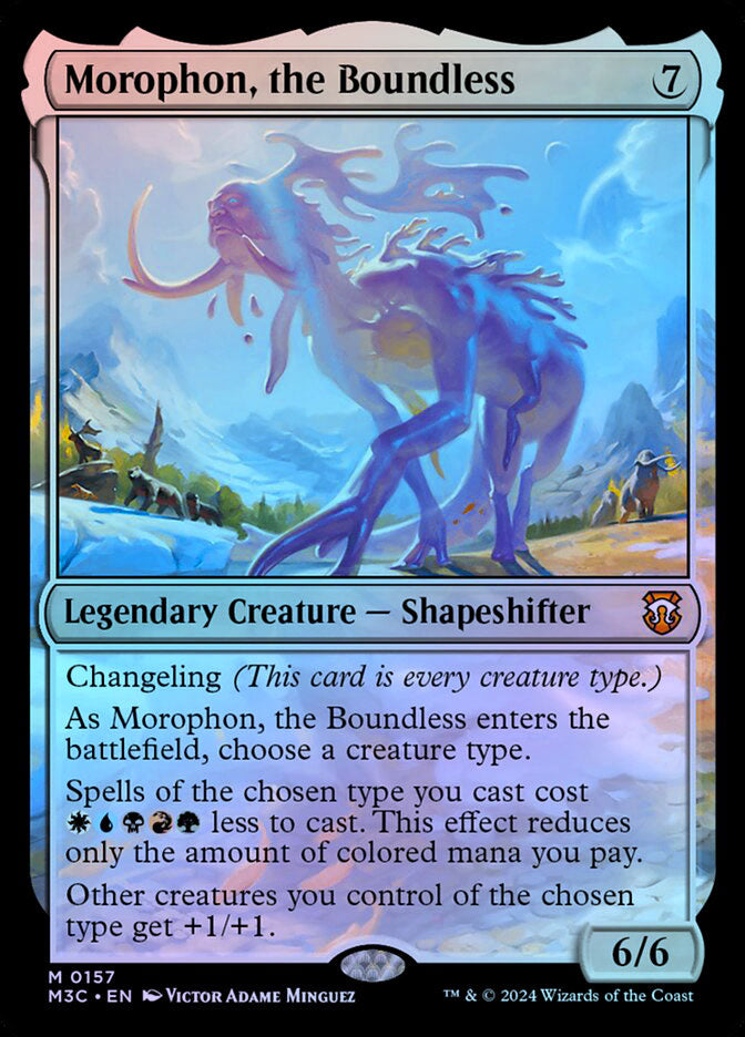 Morophon, the Boundless - Ripple Foil