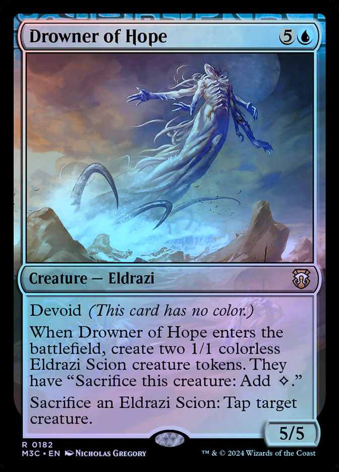 Drowner of Hope - Ripple Foil