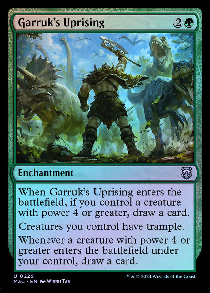 Garruk's Uprising - Ripple Foil