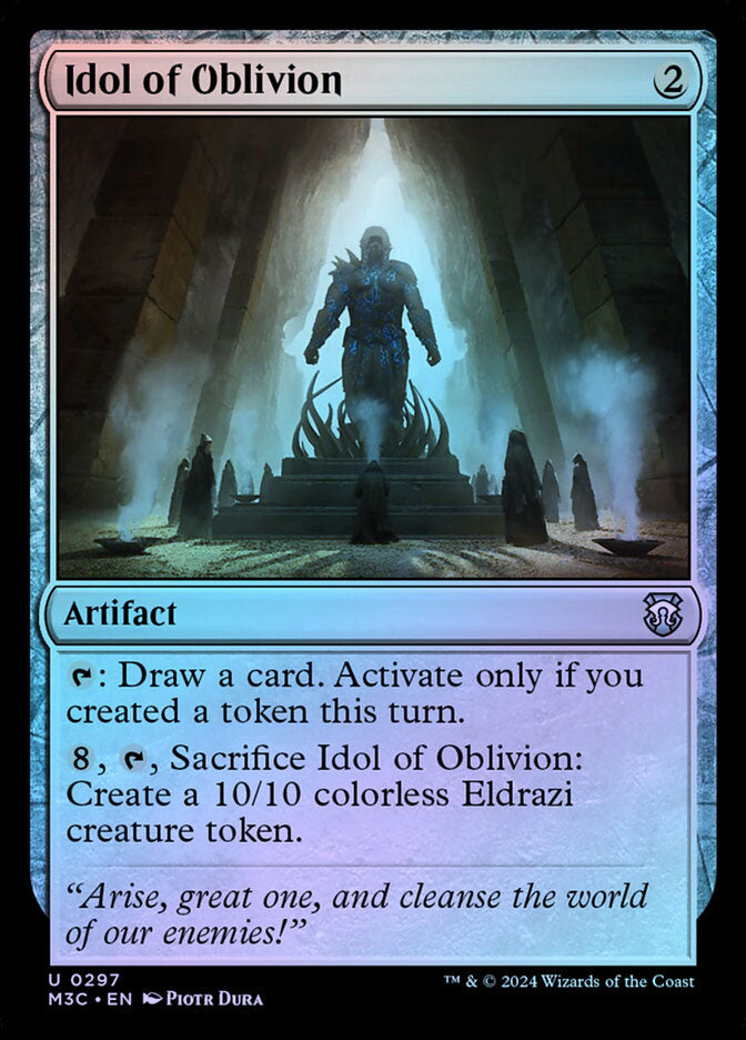 Idol of Oblivion - Ripple Foil