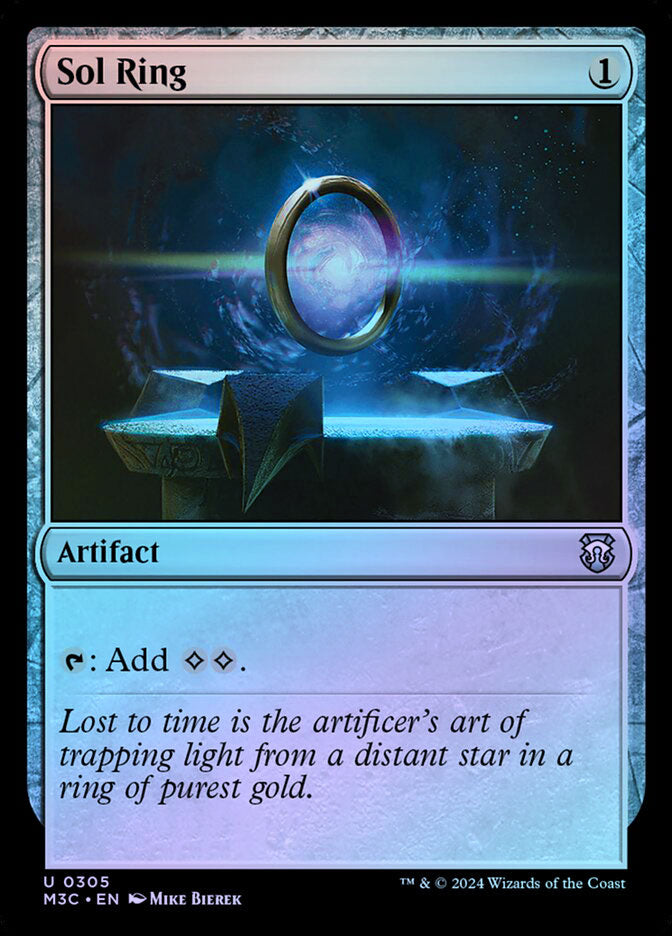 Sol Ring - Ripple Foil