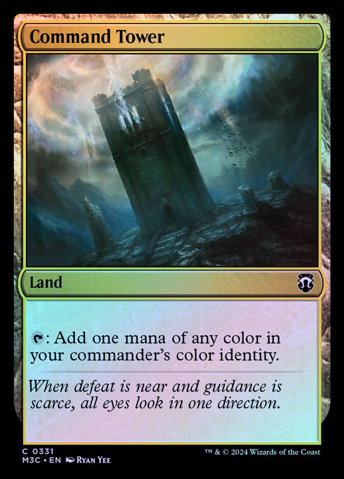 Command Tower - Ripple Foil