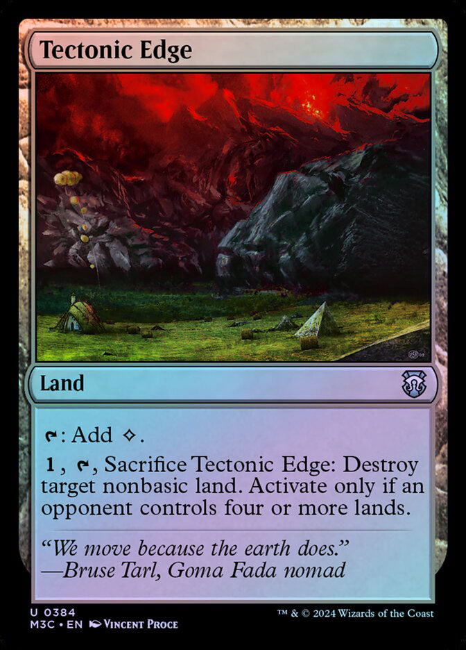 Tectonic Edge - Ripple Foil